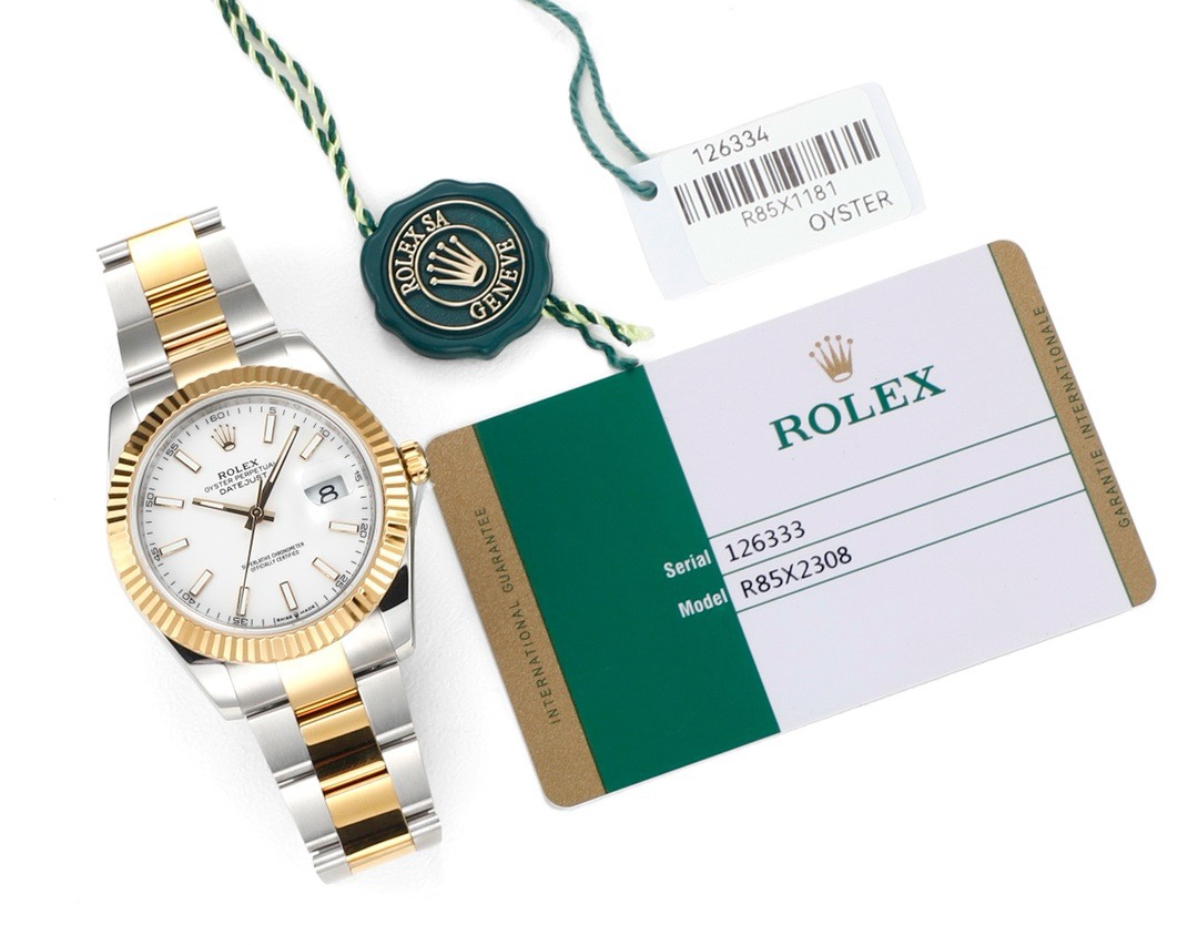 Rolex Datejust 41mm Automatic Watch 3235 Movement 72-Hour Power Reserve Fluted Bezel - Image 9