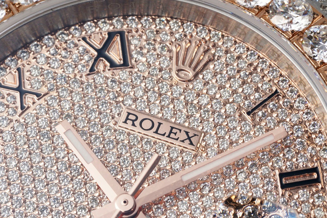 Rolex TW Factory Fully Iced-Out Datejust 41mm , Full Paved Stones, 2824 Automatic - Image 5