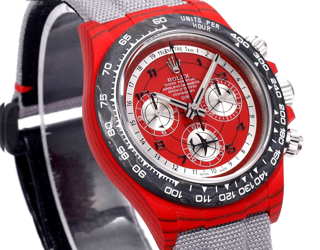 Rolex TW Factory Custom Carbon Fiber Daytona Watch 40mm 4801 Chronograph Movement - Image 2
