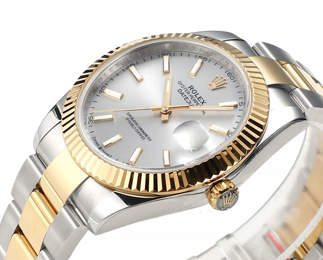 Rolex Datejust 41mm Automatic Watch 3235 Movement 72-Hour Power Reserve Fluted Bezel – - Image 2