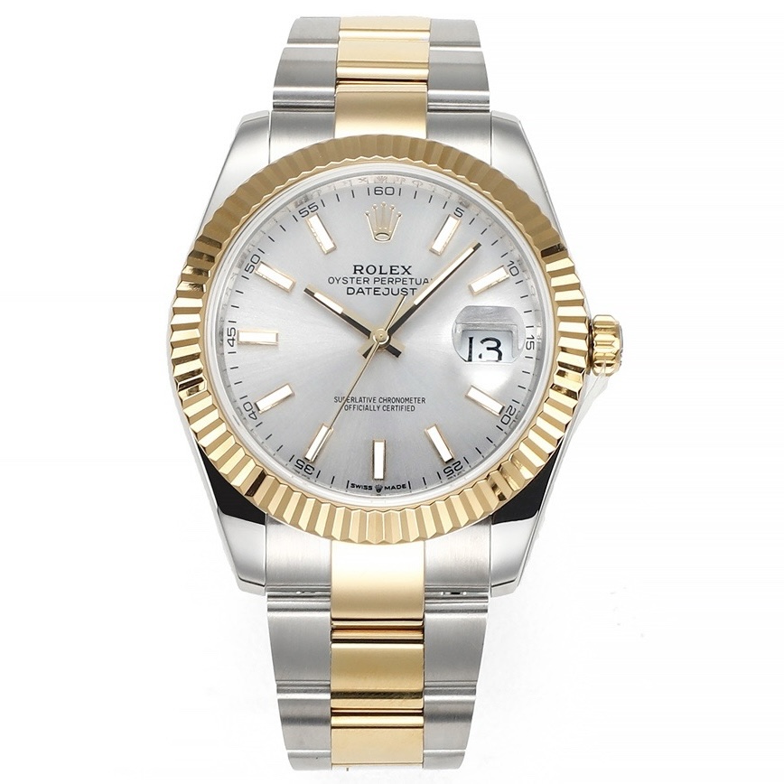 Rolex Datejust 41mm Automatic Watch 3235 Movement 72-Hour Power Reserve Fluted Bezel –