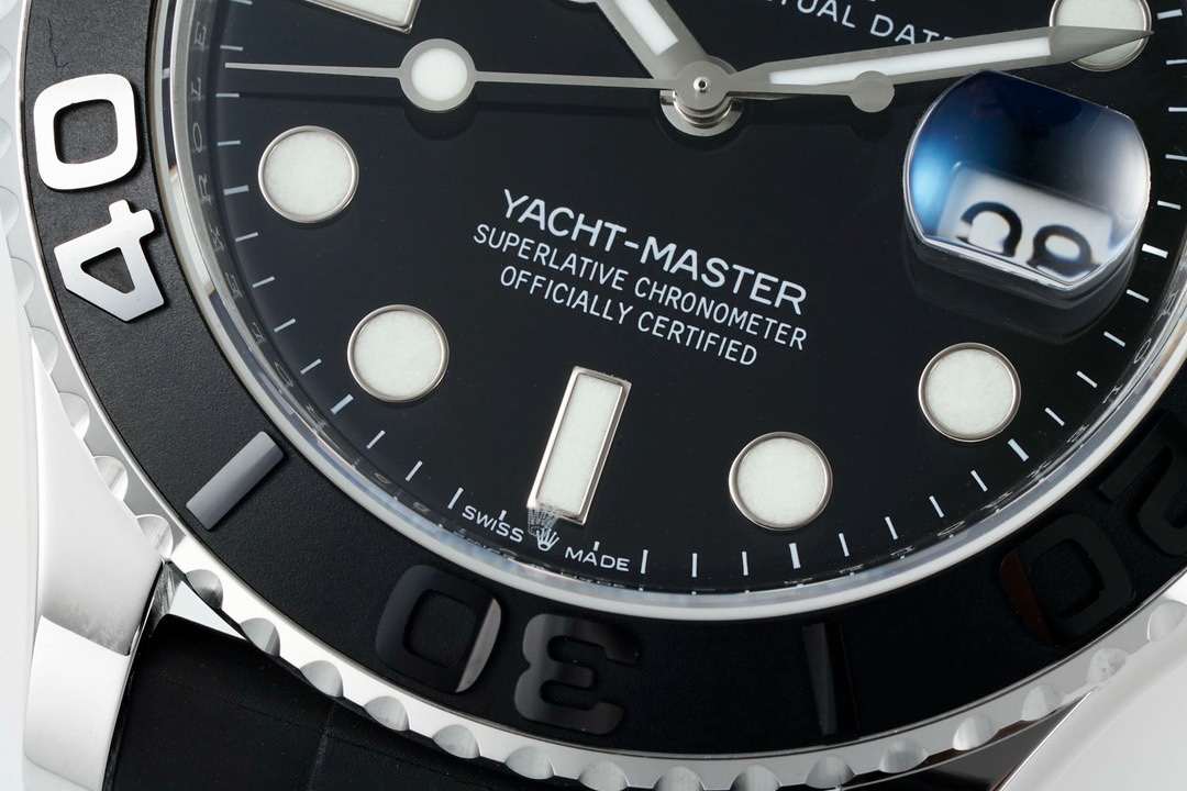 Rolex EWE Factory Yacht Master 42 Automatic Watch Custom 3235 Movement Rubber Strap - Image 5