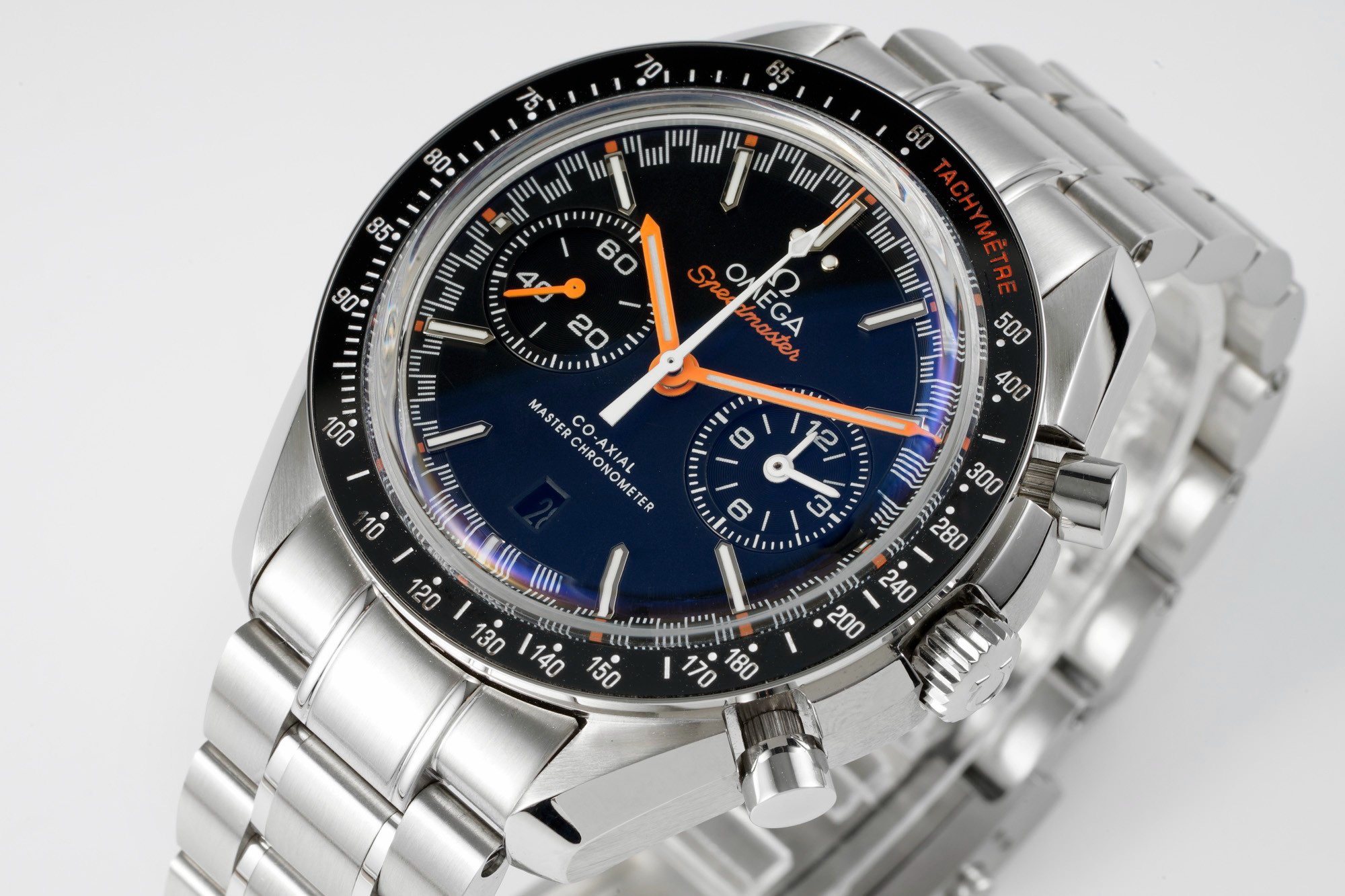Omega Speedmaster Racing Chronograph Automatic Watch Modified Cal.9900 Movement - Image 3