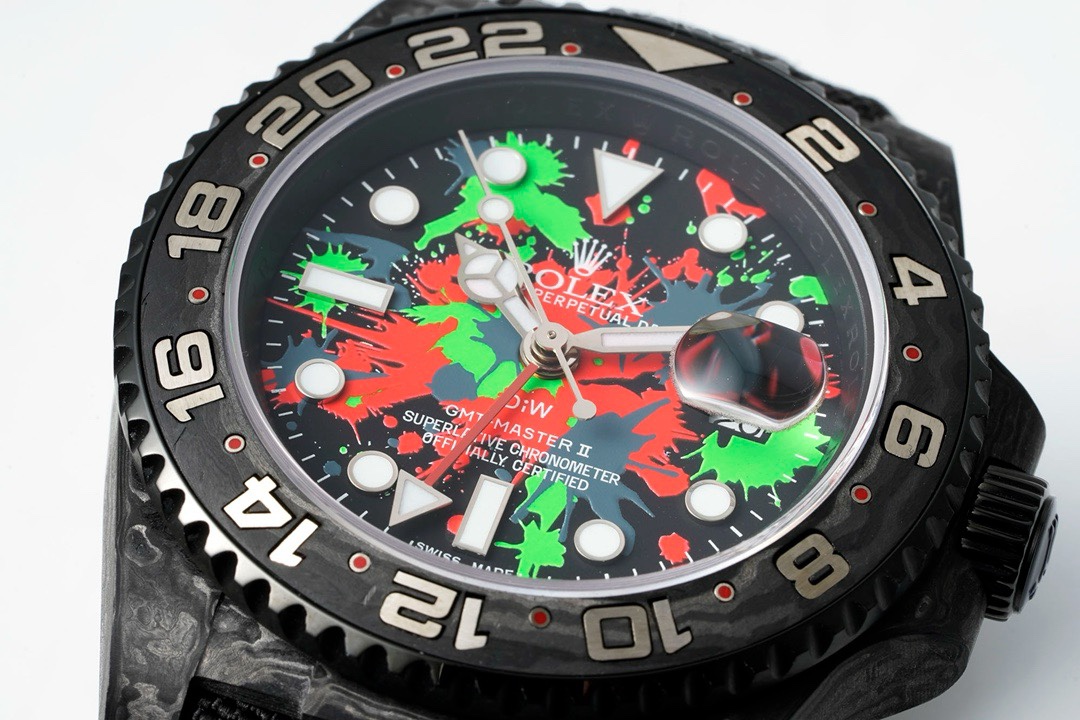 Rolex GMT-Master II Carbon Watch | Cal.3186 Automatic Movement, Forged Carbon Case – - Image 5