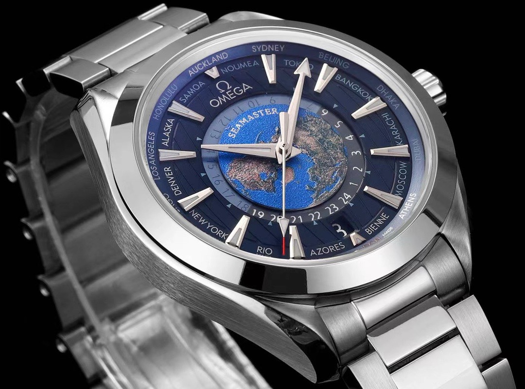 Omega Seamaster Worldtimer 43mm Cal.8938 Automatic Watch N1 V2 Upgrade Version - Image 3