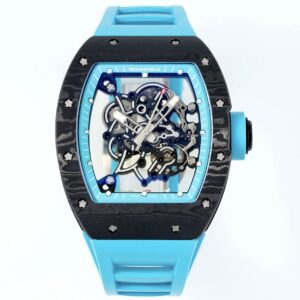 Richard Mille RM055 Turquoise Strap Turquoise Inner Ring