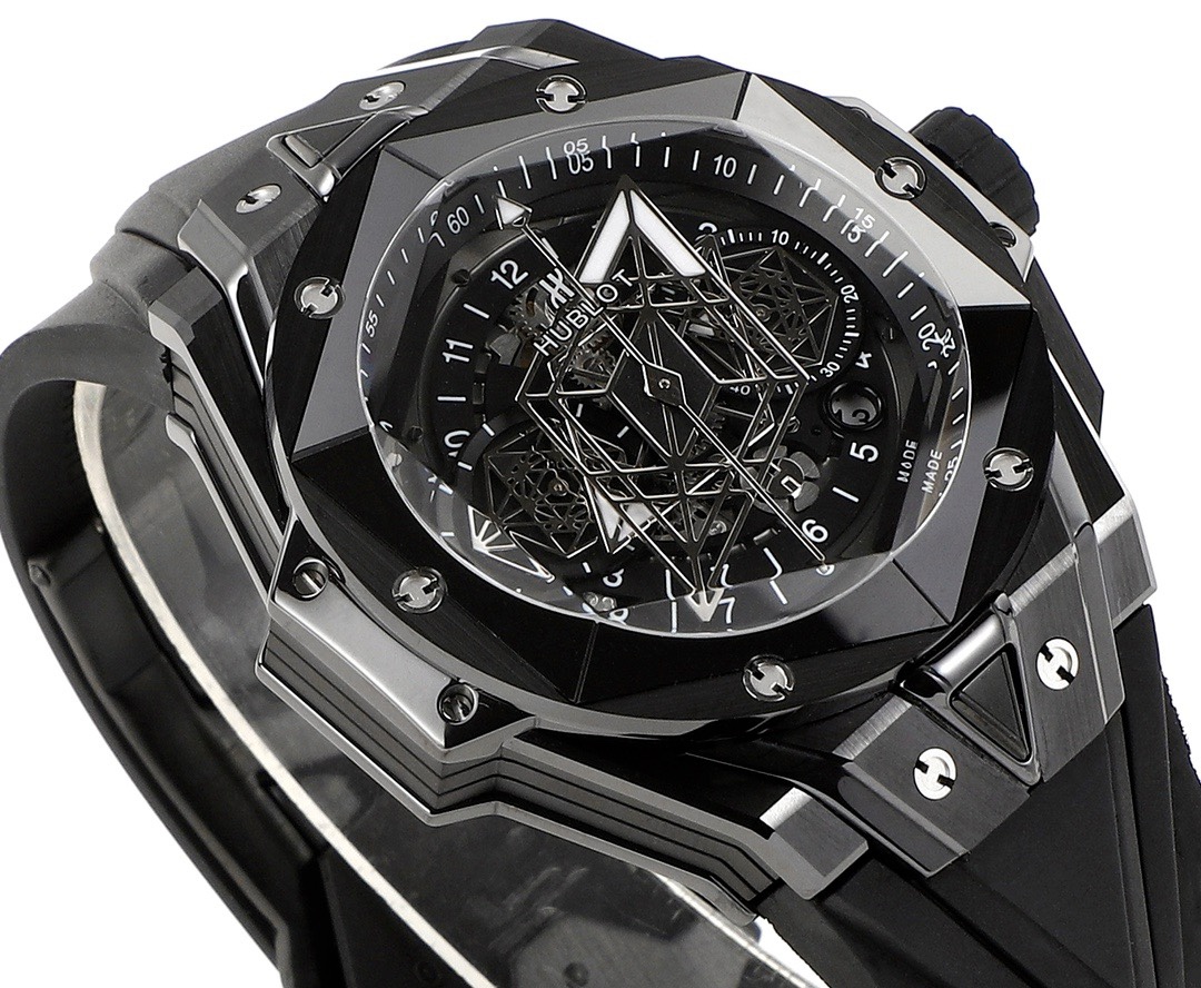 Hublot Big Bang Sang Bleu II Watch | Colored Ceramic Case, Modified HUB1240 Movement - Image 5