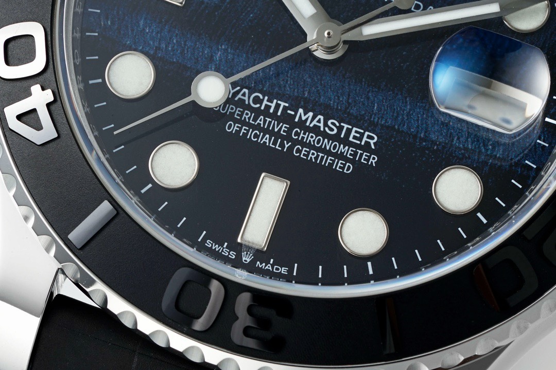 Rolex EWE Factory Yacht Master 42 Automatic Watch Custom 3235 Movement Rubber Strap – - Image 6