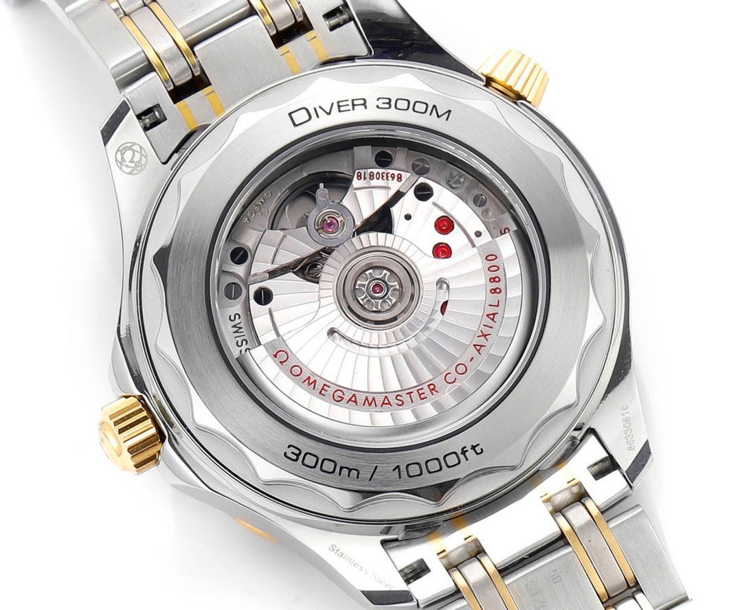 Omega Seamaster 300M Co-Axial Diving Watch 42mm Stainless Steel Bracelet - Image 8