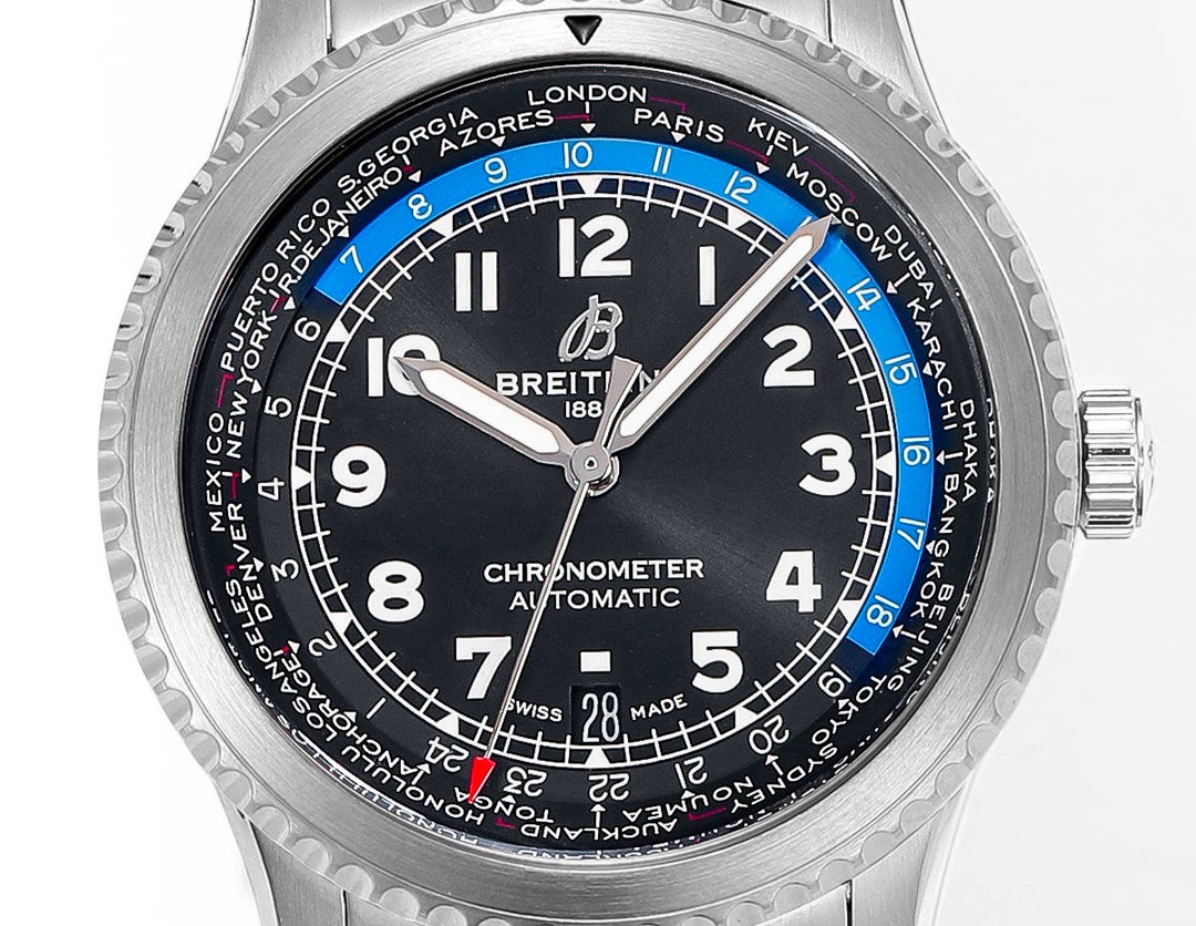 Breitling Navitimer Pilot Watch 41mm, BLS Factory 2824 Automatic Movement Steel Bracelet - Image 5