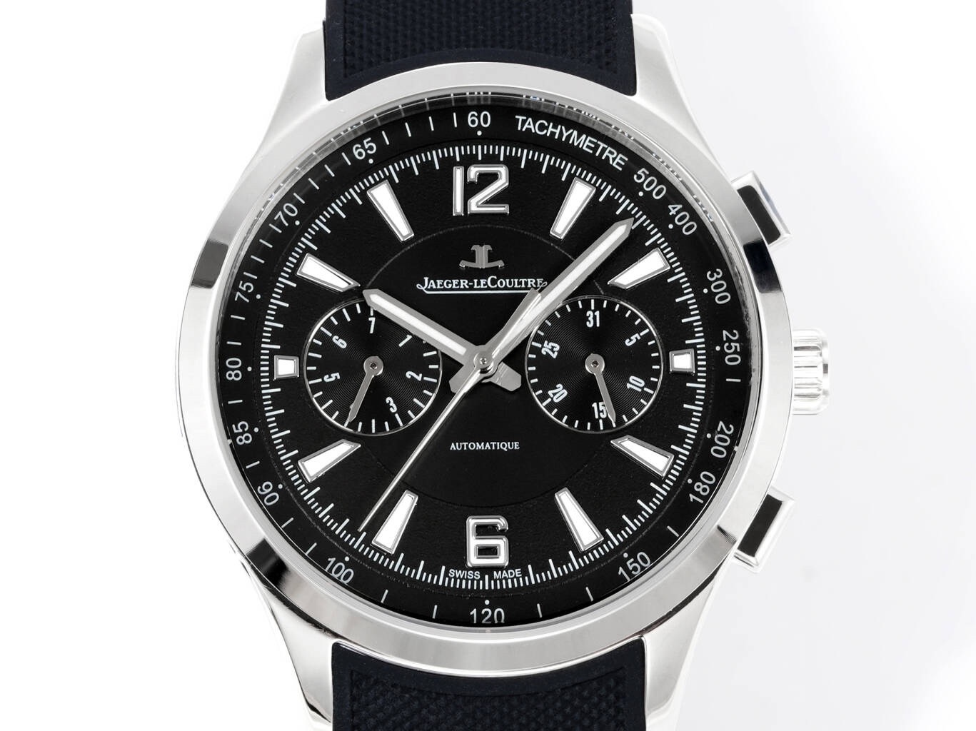 Jaeger-LeCoultre Polaris Chronograph Automatic Watch 42mm Rubber Strap – Style 02 - Image 2