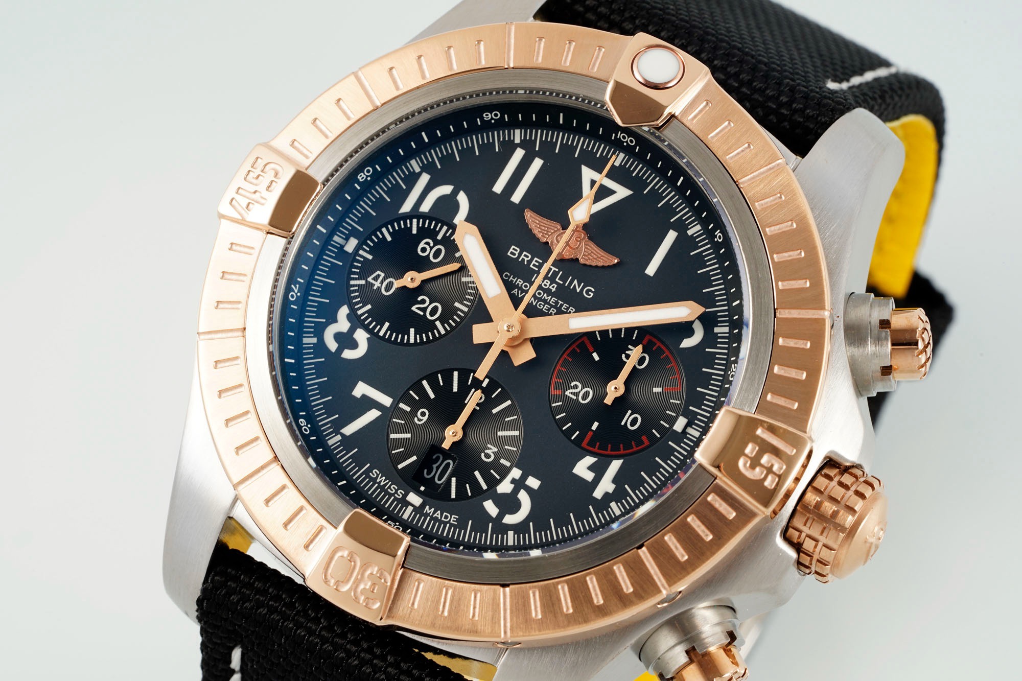 Breitling Avenger B01 Chronograph 45mm Pilot Watch | BLS Factory Cal.B01 Modified Movement - Image 3
