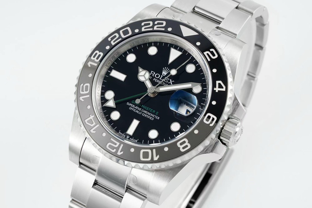 Rolex GMT Travel Watch 904L Steel Cal.3285 Movement – Style 12 - Image 3