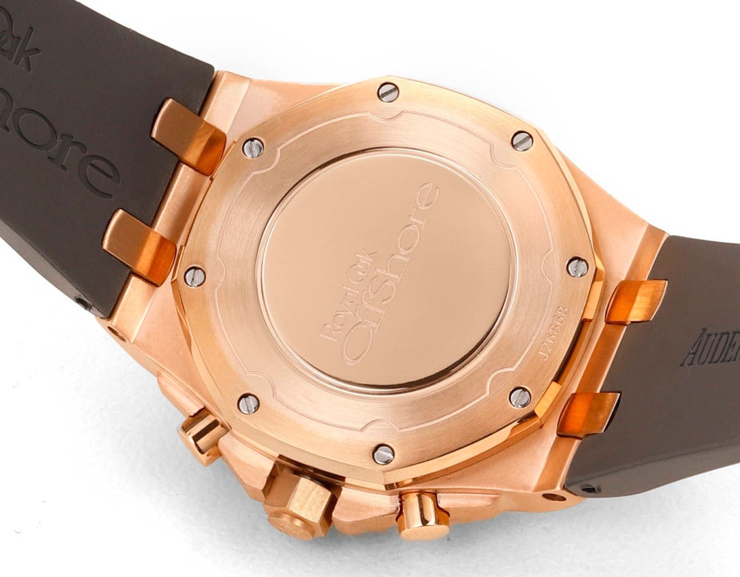 Audemars Piguet Royal Oak 37mm Ladies Automatic Chronograph Watch, Diamond Bezel Rubber - Image 8