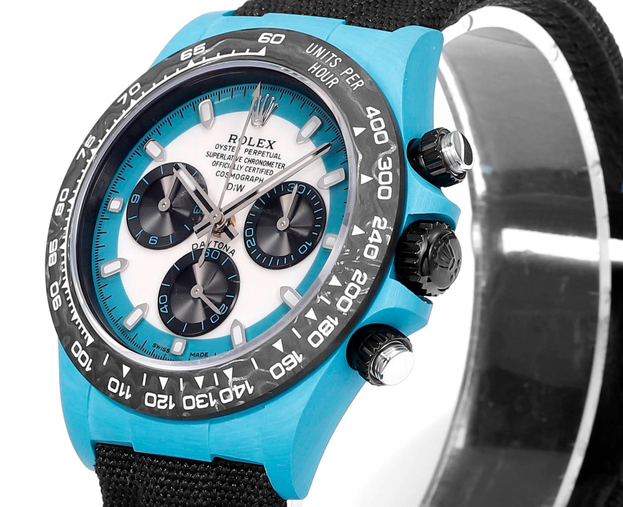 Rolex TW Factory Custom Carbon Fiber Daytona Watch 40mm 4801 Chronograph Movement - Image 3
