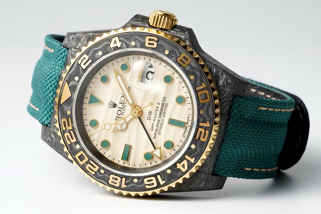 Rolex GMT-Master II Carbon Watch | Cal.3186 Automatic Movement, Forged Carbon Case – - Image 2