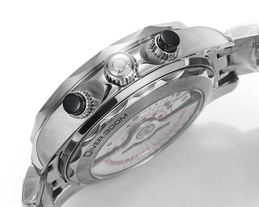 Omega Seamaster 300 Chronograph 44mm Dive Watch Cal.9900 Full Function Ceramic Bezel - Image 6