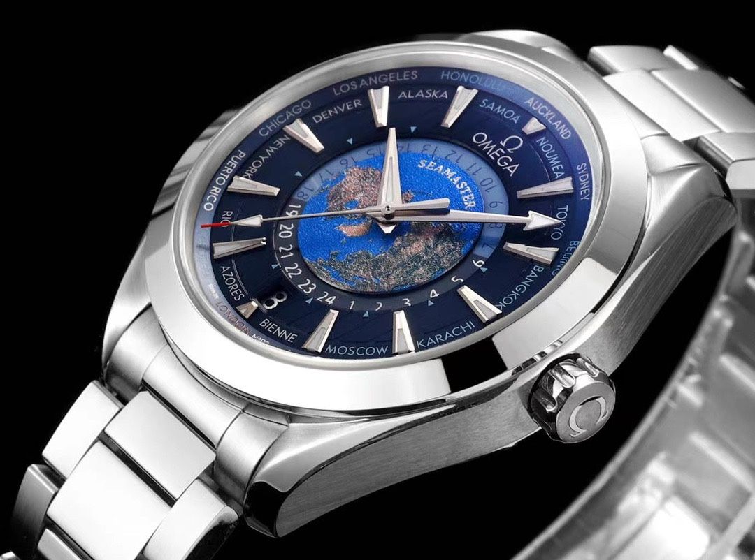 Omega Seamaster Worldtimer 43mm Cal.8938 Automatic Watch N1 V2 Upgrade Version - Image 2