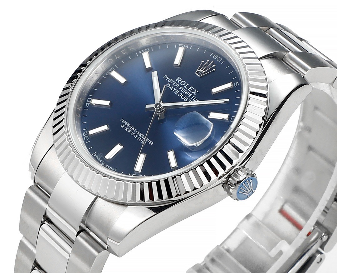 Rolex Datejust 41mm Automatic Watch 3235 Movement 72-Hour Power Reserve Fluted Bezel - Image 5