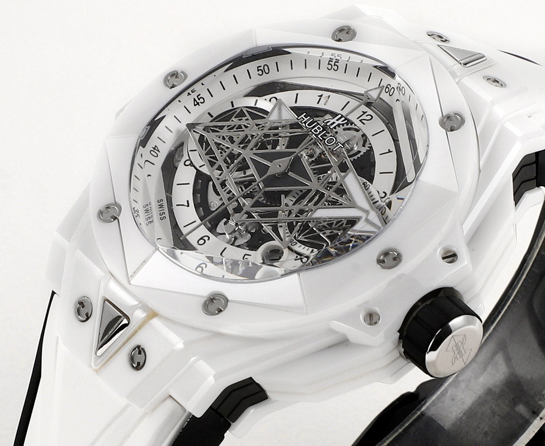 Hublot Big Bang Sang Bleu II Watch | Colored Ceramic Case, Modified HUB1240 Movement - Image 3