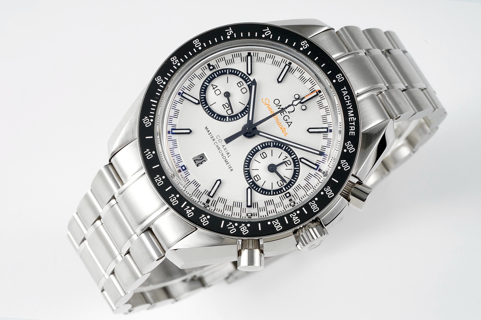Omega Speedmaster Racing Chronograph Automatic Watch Modified Cal.9900 Movement - Image 3