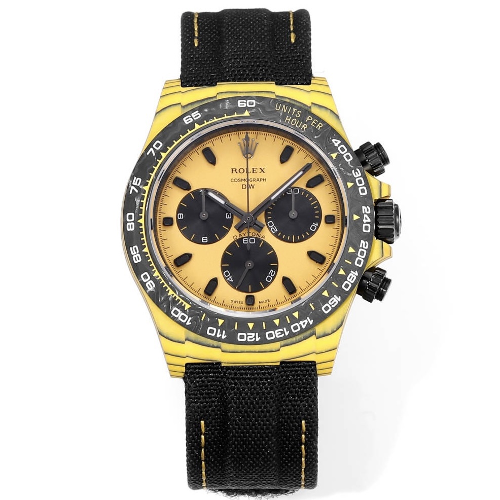Rolex TW Factory Custom Carbon Fiber Daytona Watch 40mm 4801 Chronograph Movement