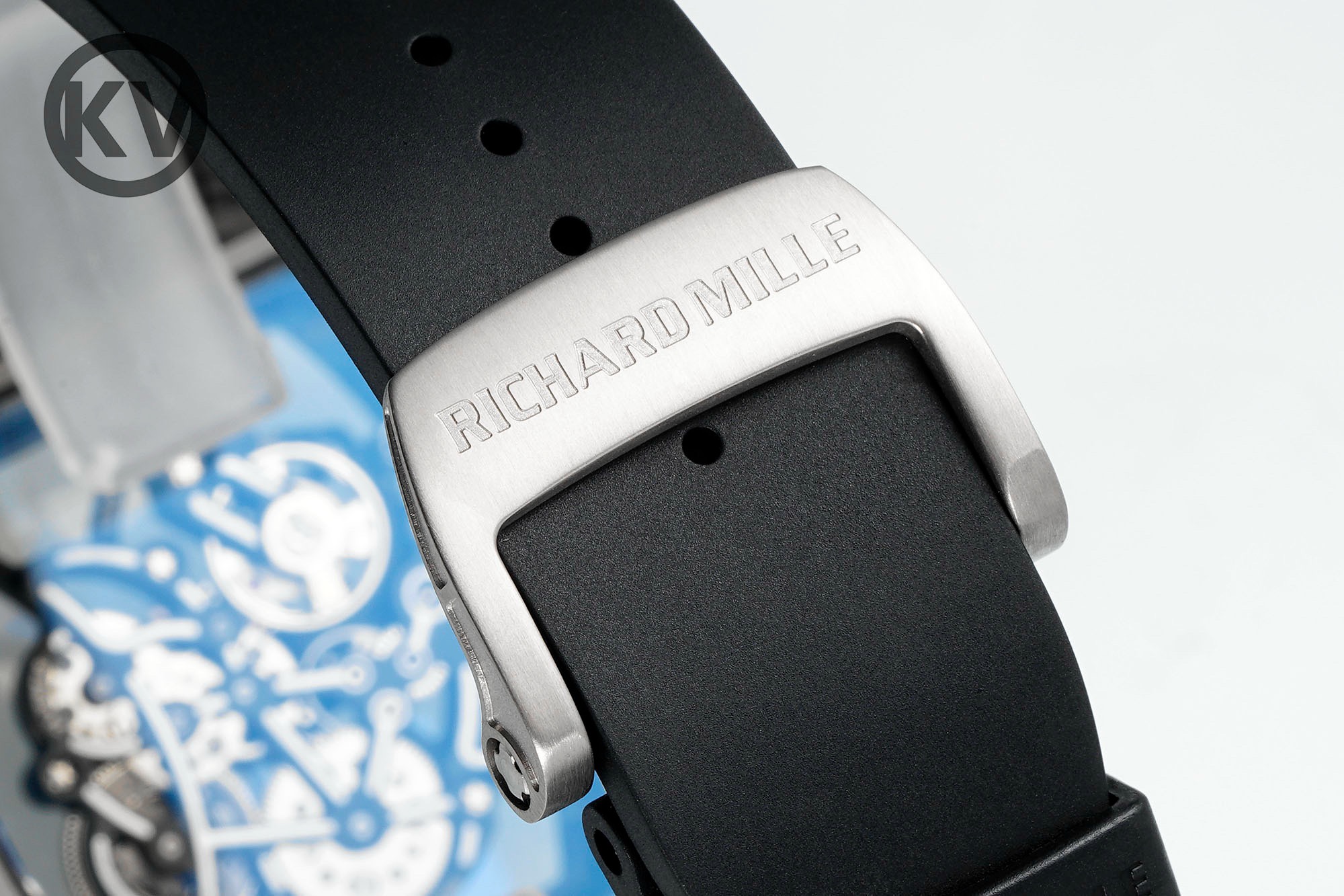 Richard Mille RM055 Black Strap White-Black Inner Ring - Image 9