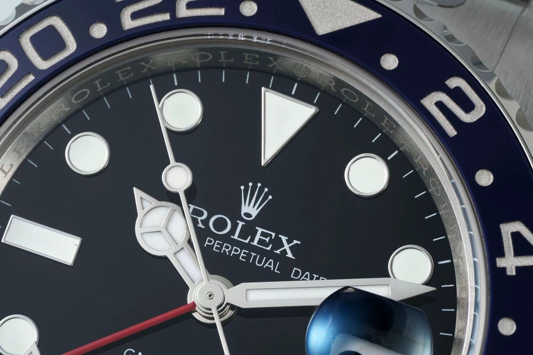 Rolex GMT Travel Watch 904L Steel Cal.3285 Movement – Style 13 - Image 4