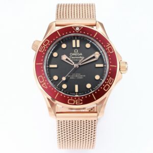 Omega Seamaster ER Upgraded Titanium Bronze Gold 007 – Gold Dial Style 01