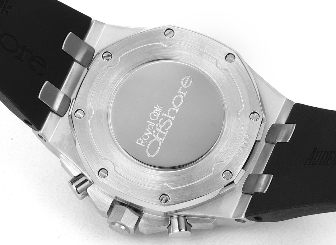 Audemars Piguet Royal Oak 37mm Ladies Automatic Chronograph Watch, Diamond Bezel Rubber - Image 8
