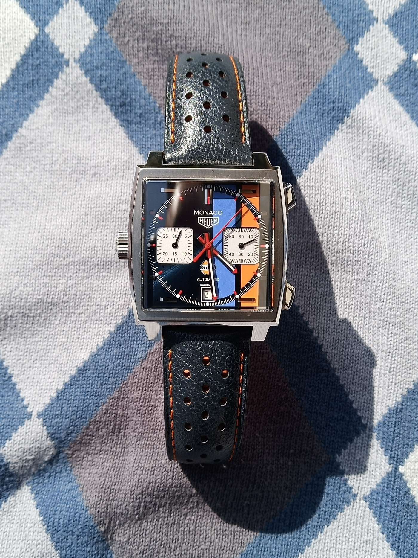 TAG Heuer Monaco Gulf 2018 Chronograph Steel Mens - Image 3