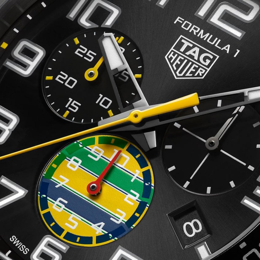 TAG Heuer Men's Special Edition Formula 1 Chronograph X Senna Quartz - Image 3