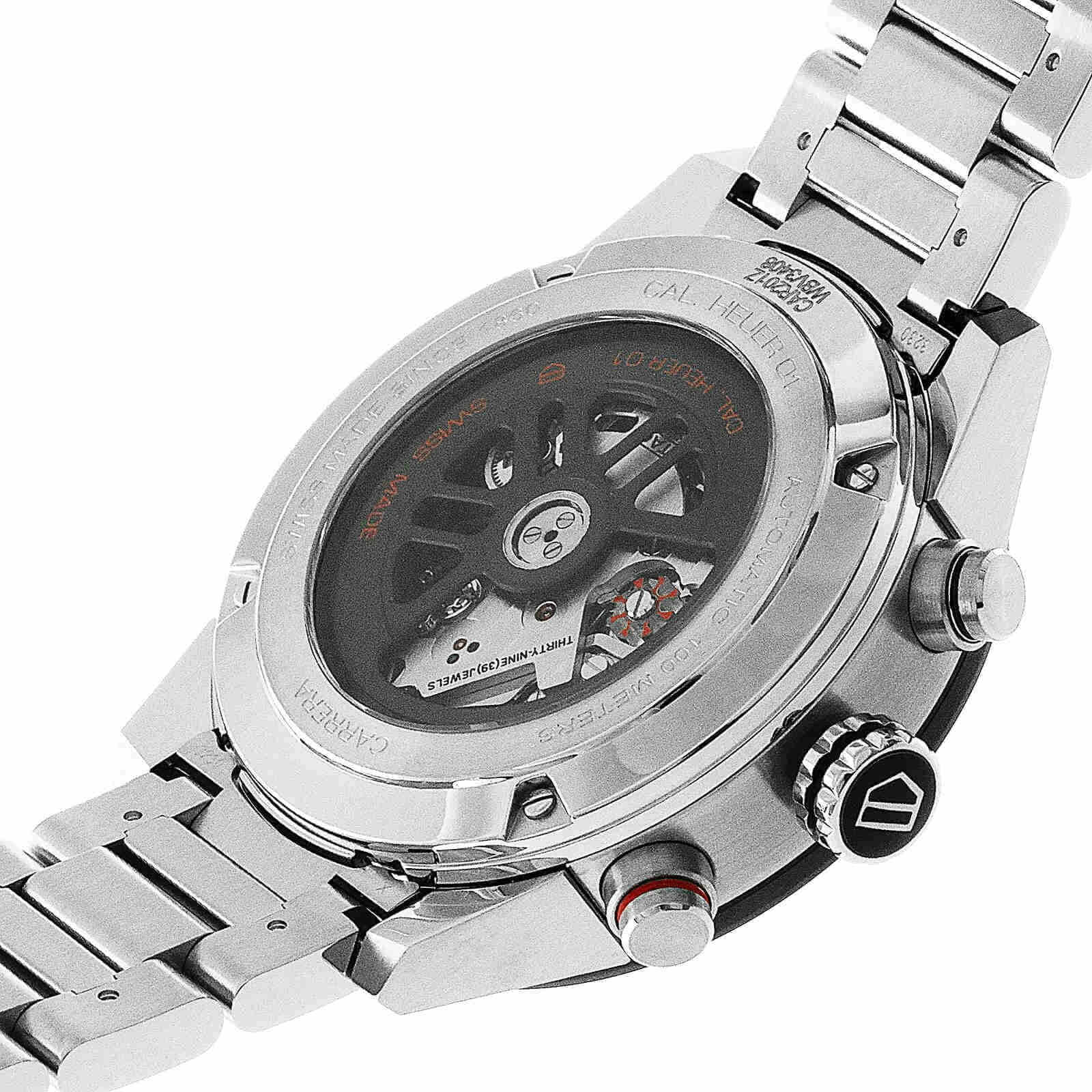 TAG Heuer Carrera 01 Steel Black - Image 4