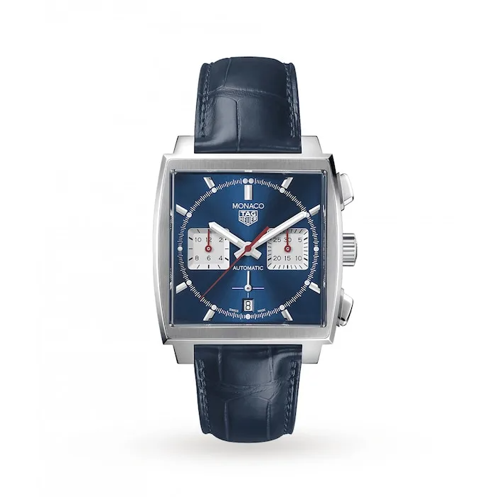 Tag Heuer Monaco Chronograph Automatic Blue Sunray Dial