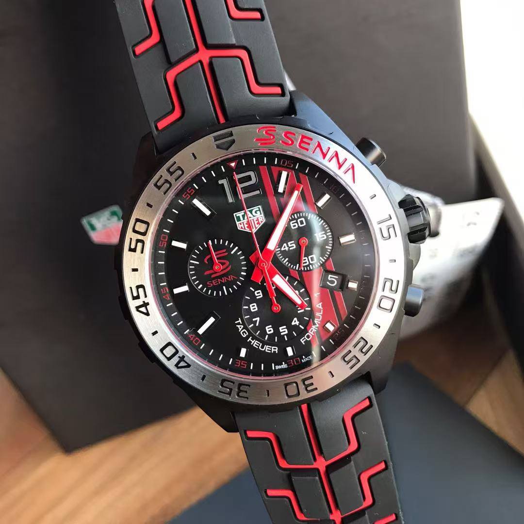 Tag Heuer Formula 1 Ayrton Senna Special Edition Mens Watch MPN: CAZ1019.FT8027 - Image 2