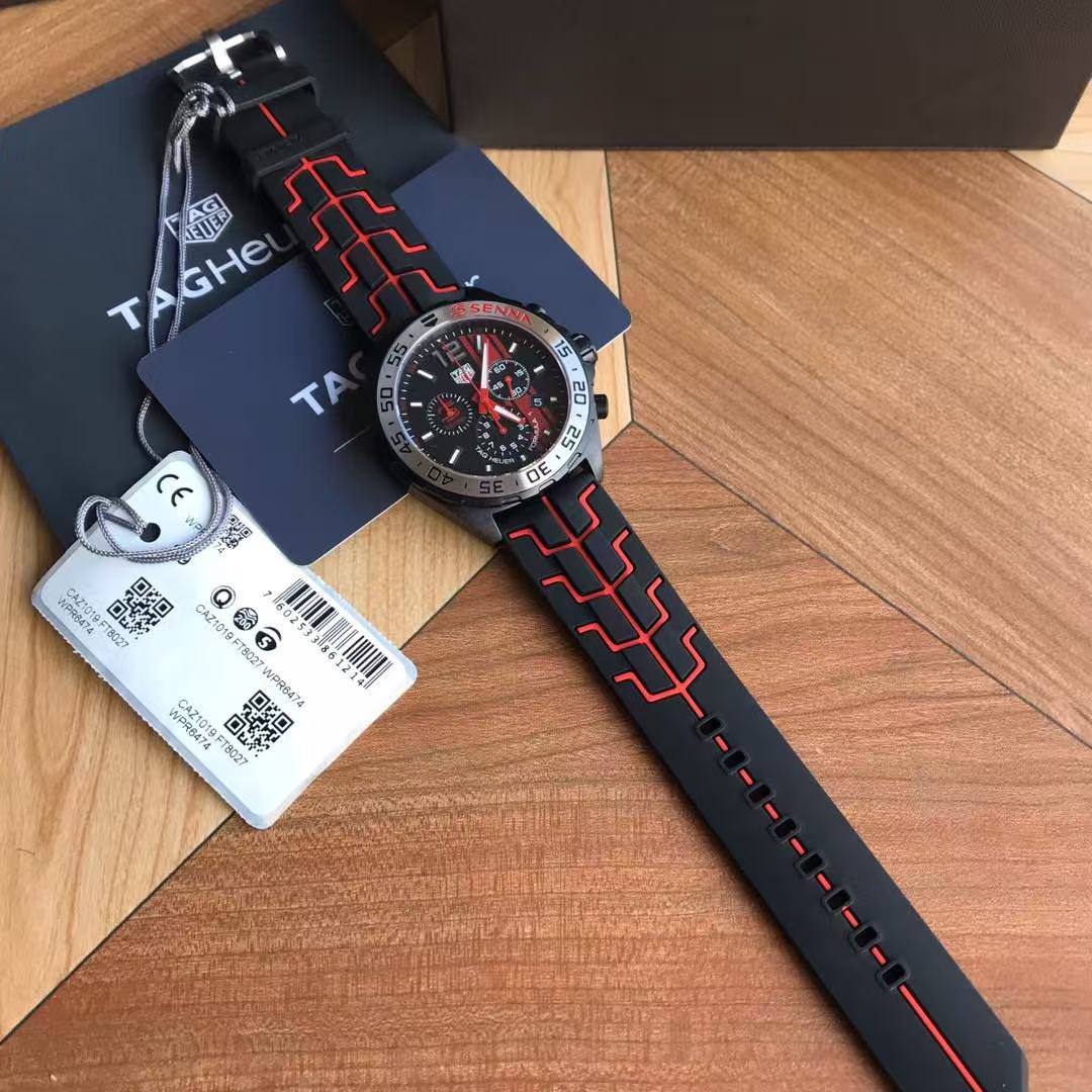 Tag Heuer Formula 1 Ayrton Senna Special Edition Mens Watch MPN: CAZ1019.FT8027 - Image 6