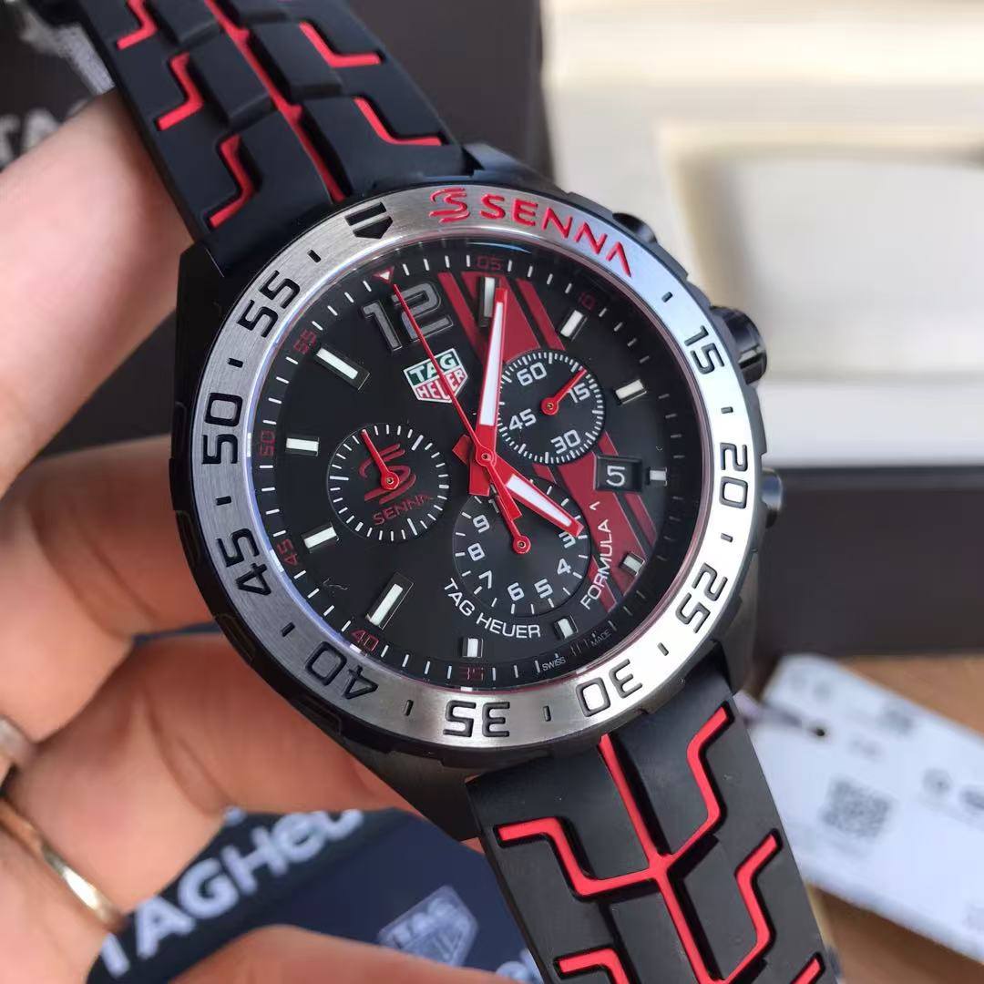 Tag Heuer Formula 1 Ayrton Senna Special Edition Mens Watch MPN: CAZ1019.FT8027 - Image 7