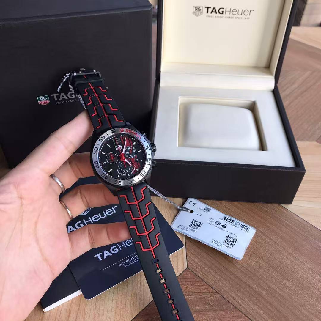 Tag Heuer Formula 1 Ayrton Senna Special Edition Mens Watch MPN: CAZ1019.FT8027 - Image 8