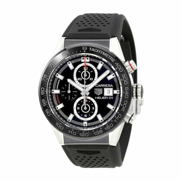 Tag Heuer TAG Carrera Black Rubber – Swiss Movement - Image 2