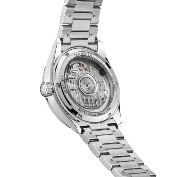 TAG Heuer Carrera Date Green Dial Stainless Steel Watch 36mm - Image 5